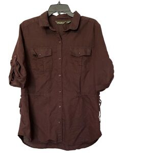 Eddie Bauer Brown Shirt